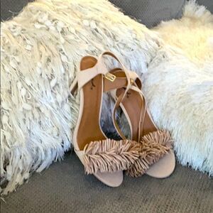Ready for spring!! Cupid pink Fray heels Sz 8.5